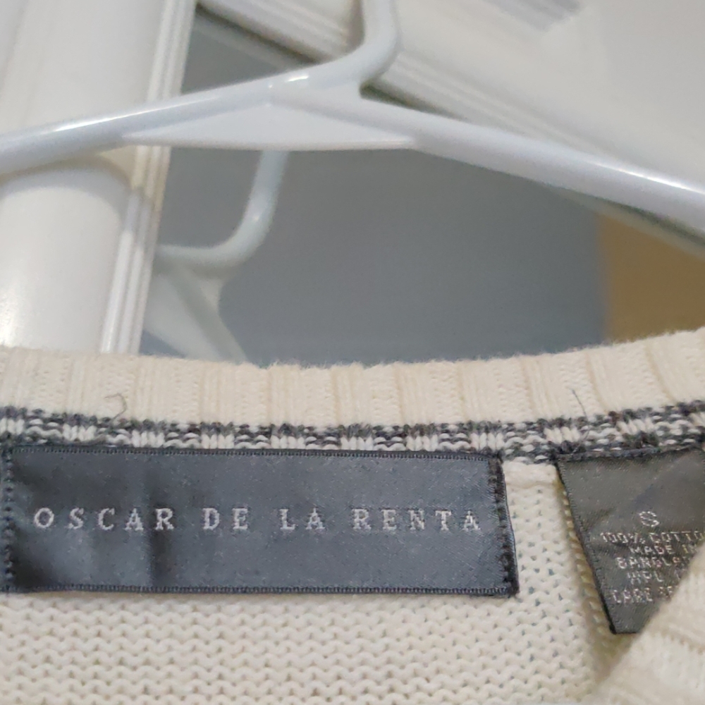 Cream patterned sweater - Picture 2 of 3